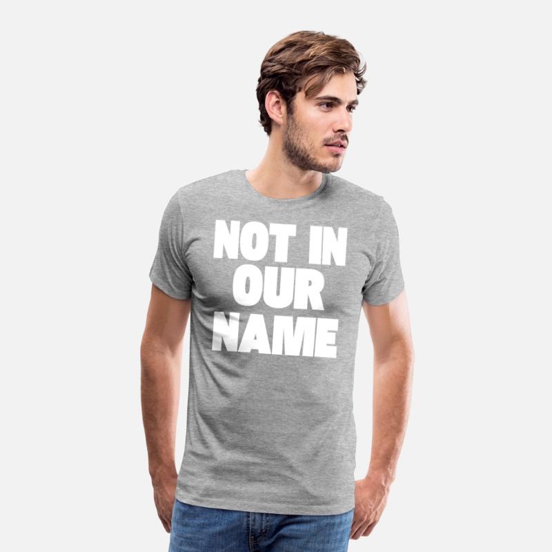 NOT IN OUR NAME Shirt not in our name tshirt
