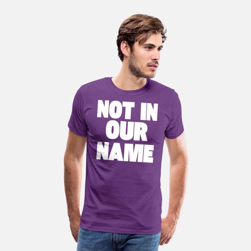 NOT IN OUR NAME Shirt not in our name tshirt