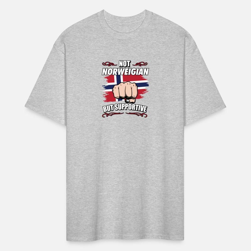 Not Norwegian But Supportive Travel Tourist Norway