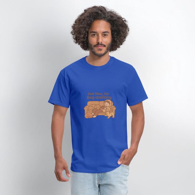 Not Now, I'm Dog-sializing - Cozy Dog Tee
