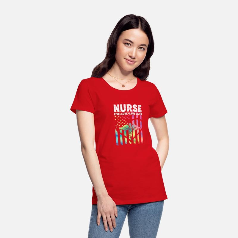 Nurse Live Love Save Lives t shirt