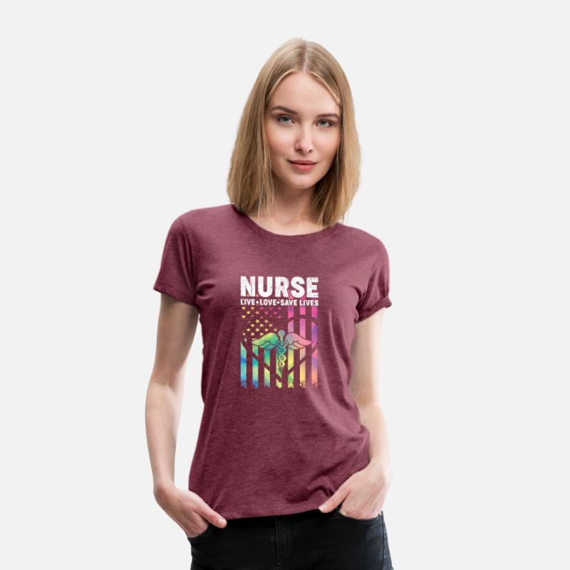 Nurse Live Love Save Lives t shirt