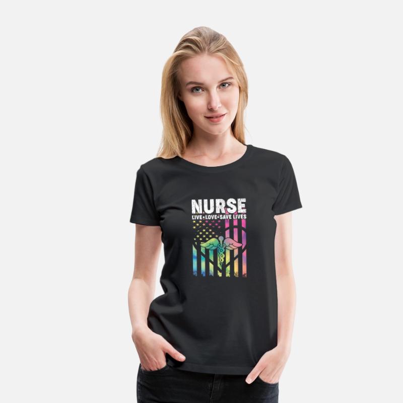 Nurse Live Love Save Lives t shirt