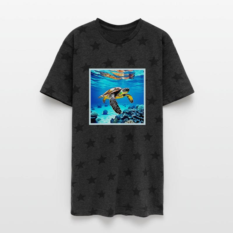 Ocean's Embrace: Sea Turtle's Journey