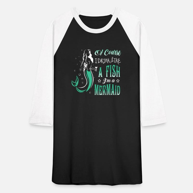 Of Course I Drink Like A Fish I'M A Mermaid Wine