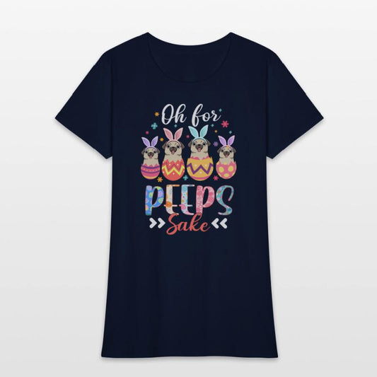 Oh For Peeps Sake Easter Pug Bunny Ear Egg Baet