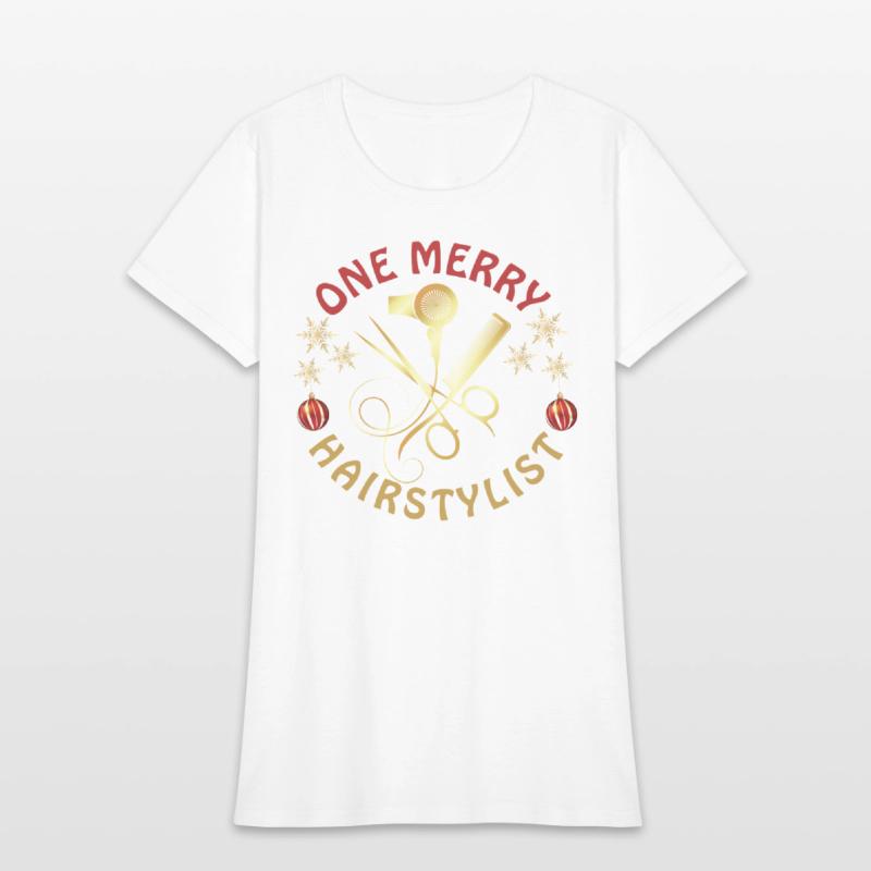 One Merry Hairstylist Love is in Hair Christmas