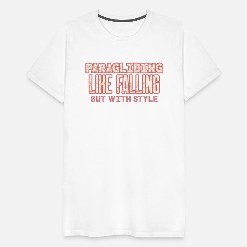 Paragliding Like falling but with style