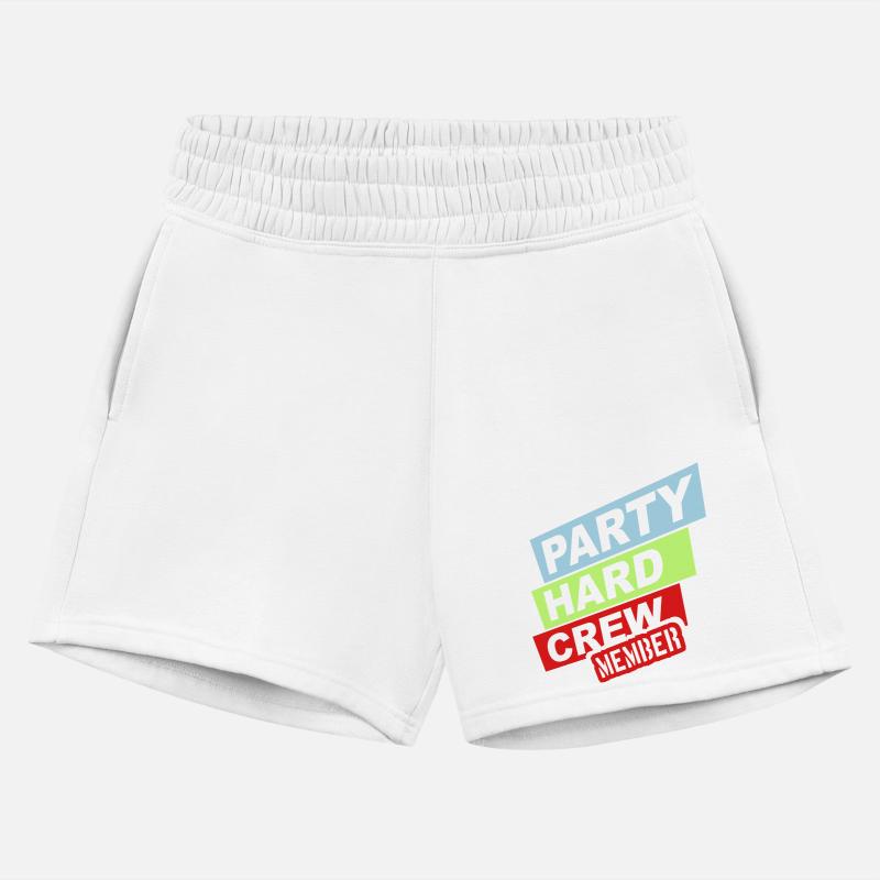 Party Hard Crew Member Team Club Friends Celebrate