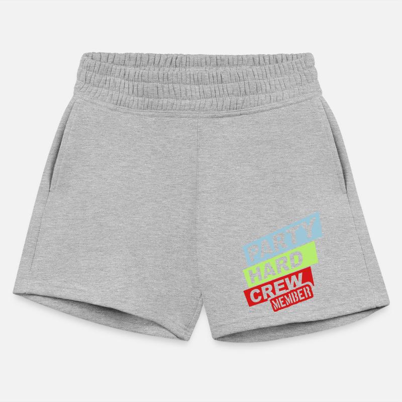 Party Hard Crew Member Team Club Friends Celebrate