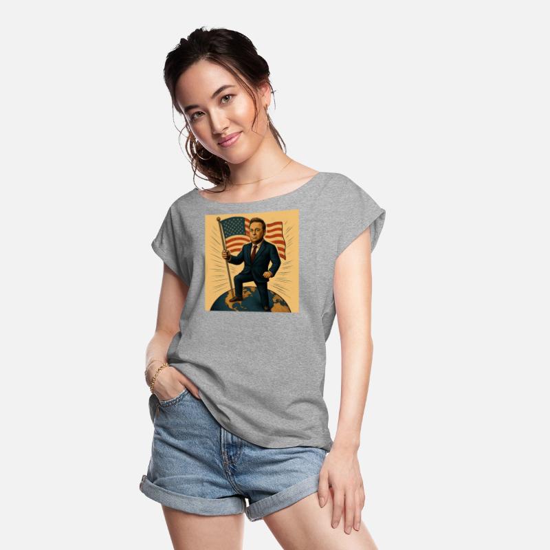 Patriotic Businessman Illustration