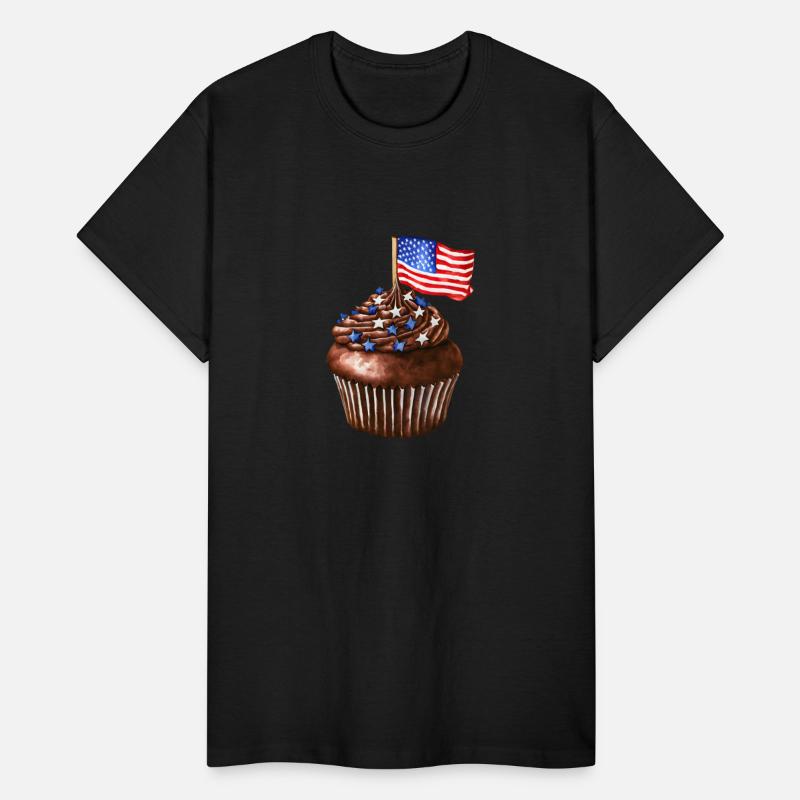 Patriotic Cup Cake - USA Independence 4th of July