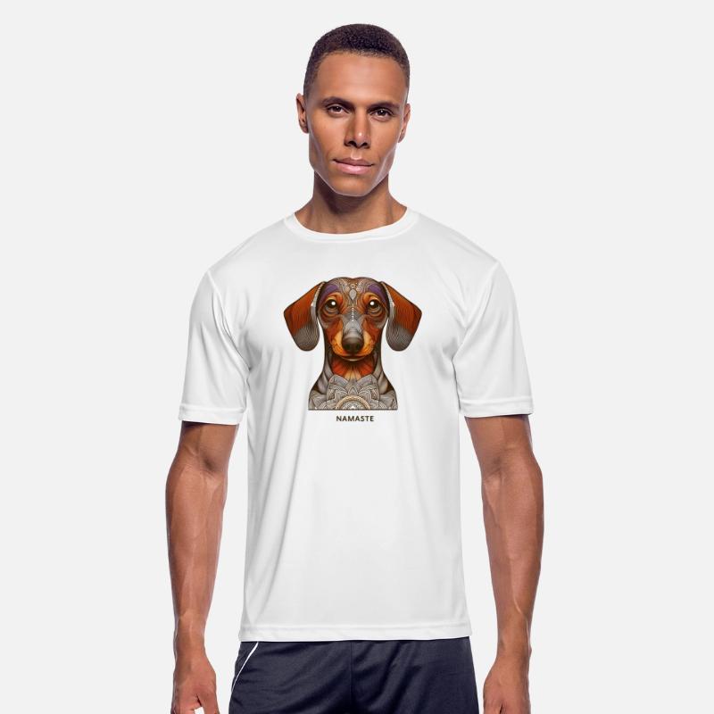 Peaceful Dachshund with Mandala Pattern Vol.2