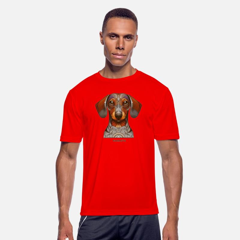 Peaceful Dachshund with Mandala Pattern Vol.2