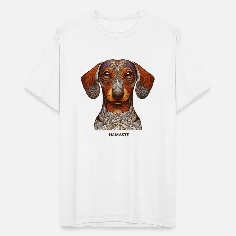 Peaceful Dachshund with Mandala Pattern Vol.2