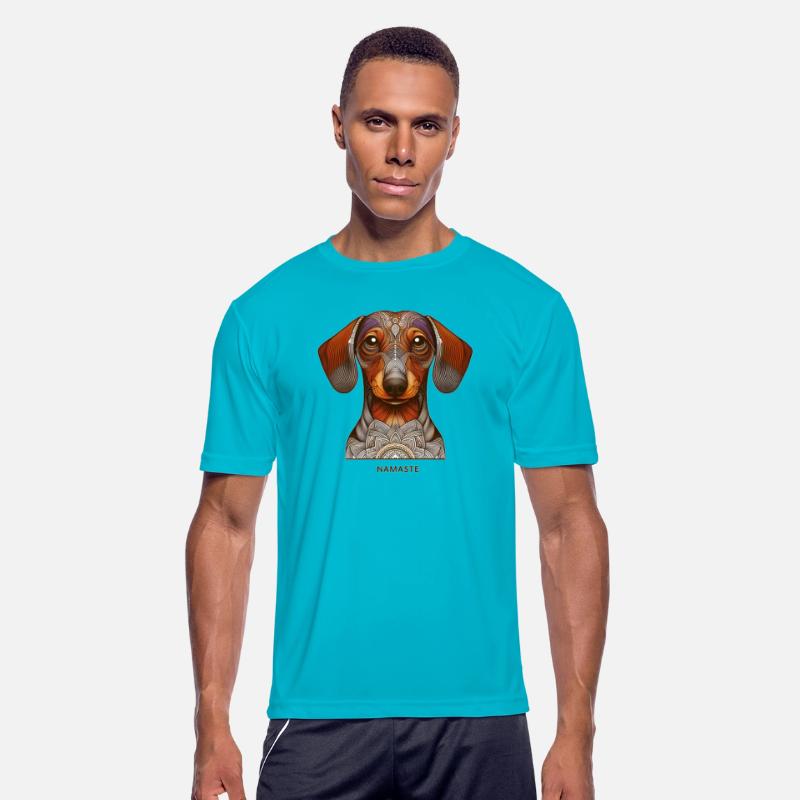 Peaceful Dachshund with Mandala Pattern Vol.2