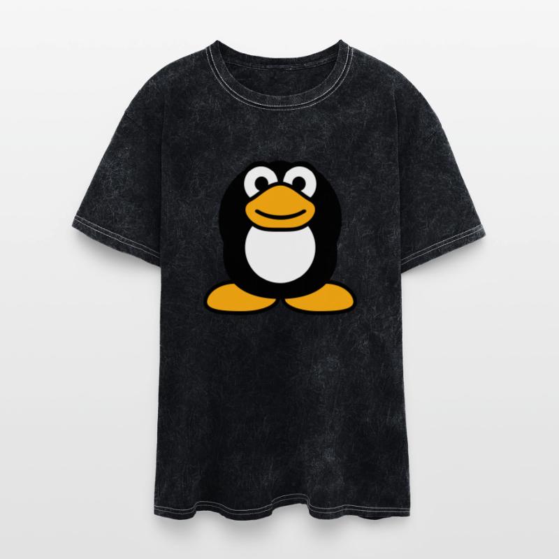 Penguin Hears Nothing Deaf Hands Cover Ears Funny