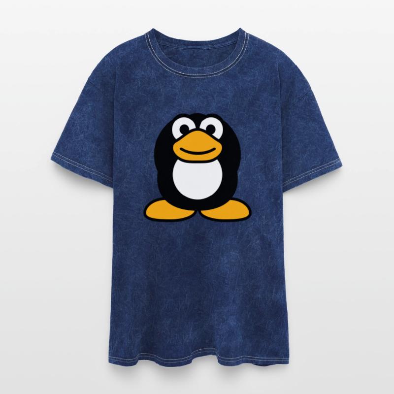 Penguin Hears Nothing Deaf Hands Cover Ears Funny