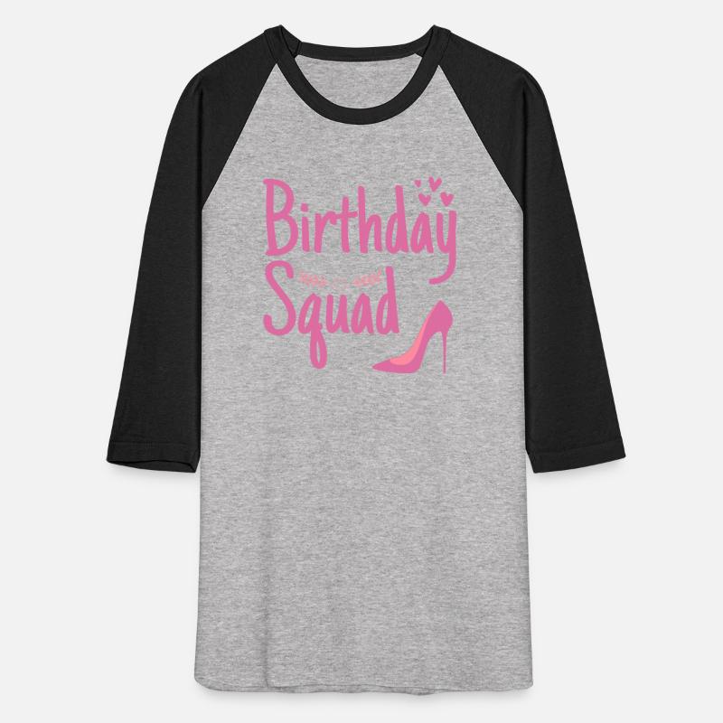 Pink Birthday Squad High Heels