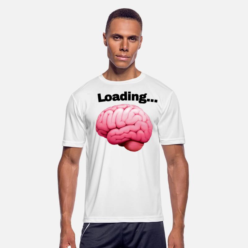 Pink Brain Anatomical Illustration