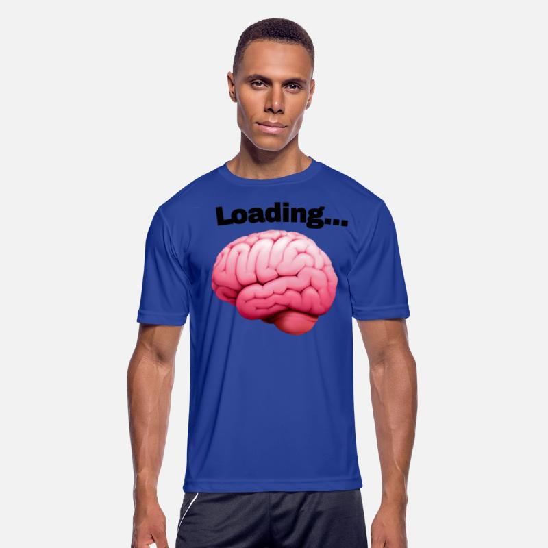 Pink Brain Anatomical Illustration