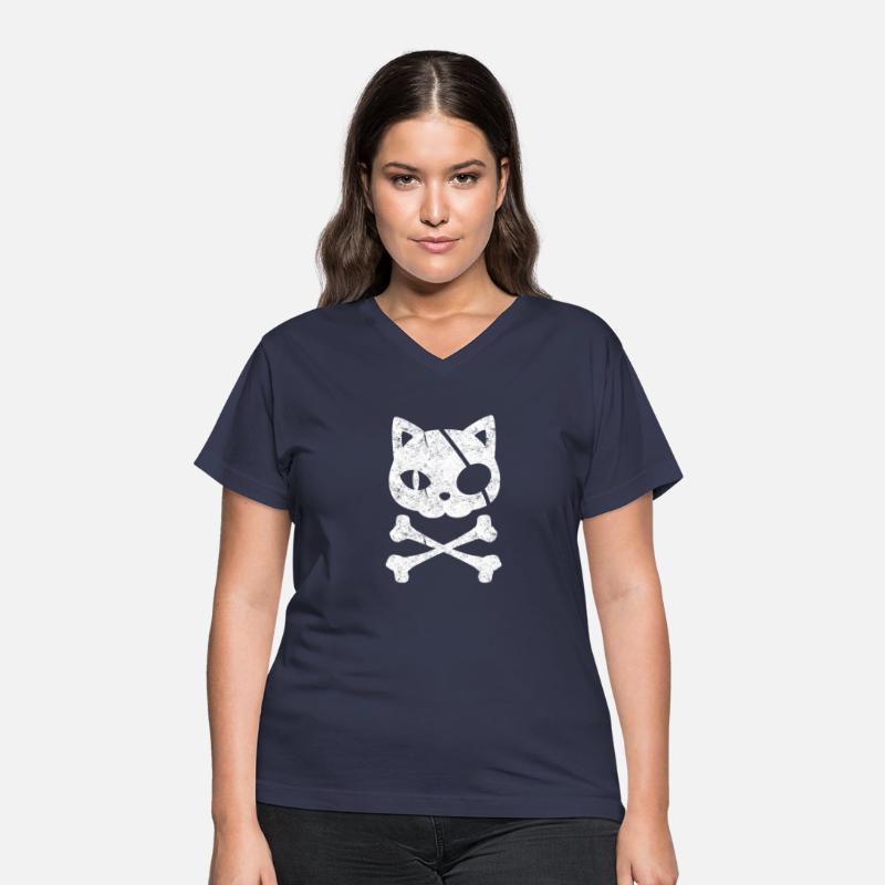 Pirate Cat Kitten Halloween Skull Cross Bones