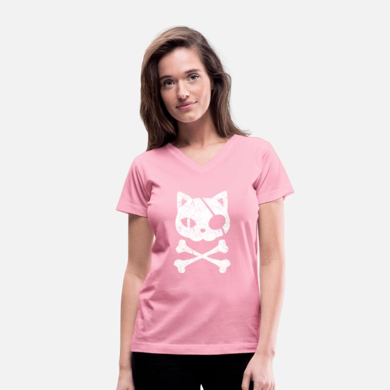 Pirate Cat Kitten Halloween Skull Cross Bones