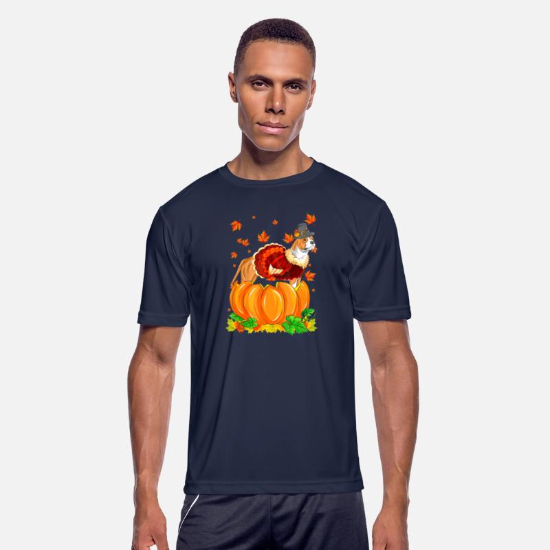 Pitbull Dog Thanksgiving Turkey Fall Autumn