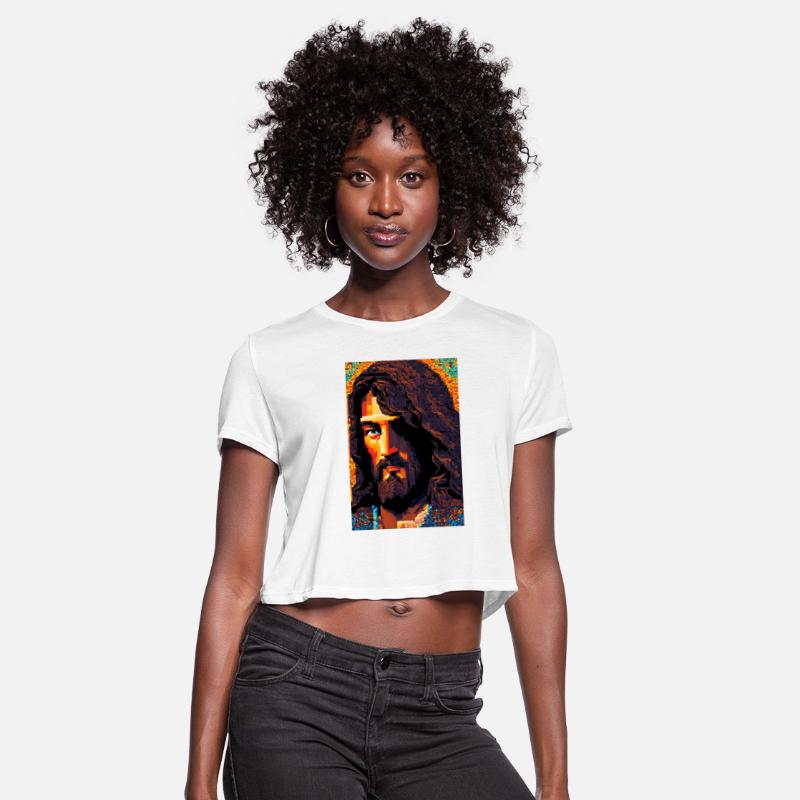 Pixelated Jesus Christ