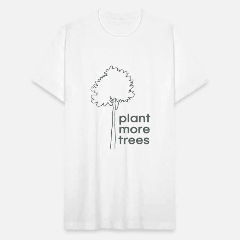 Plant More Trees Nature Conservation Slogan