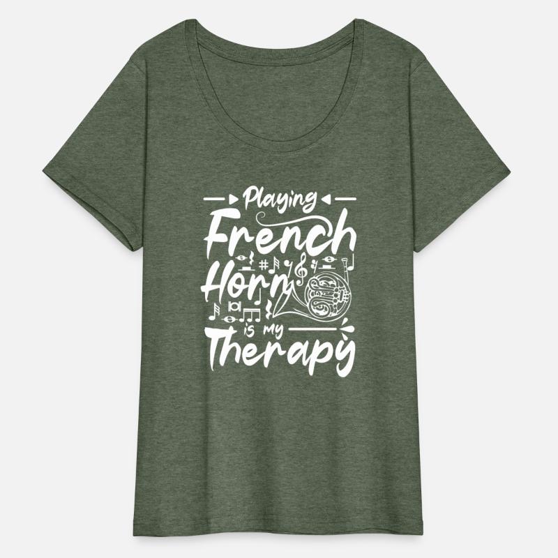 Playing french horn is my therapy