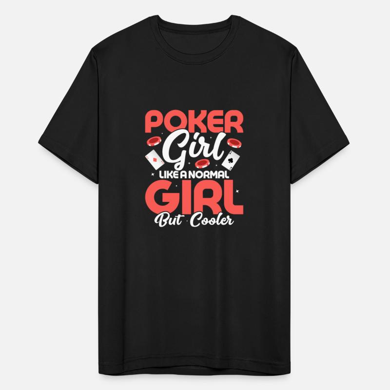 Poker Girl Like A Normal Girl But Cooler Card Play