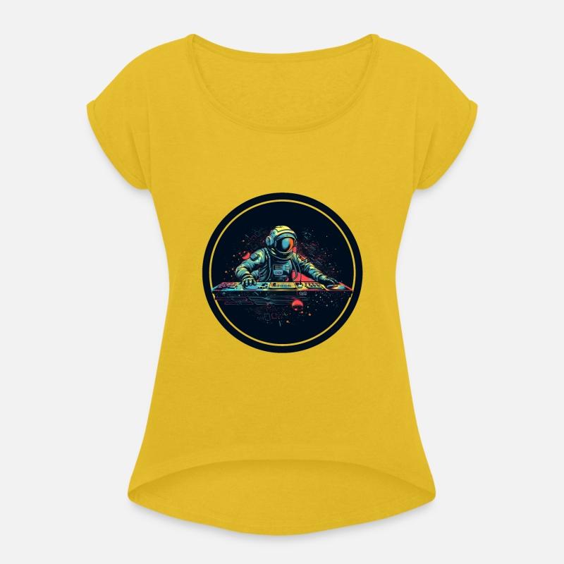 Premium Splash Art Circle Space Astronaut Rave Mus