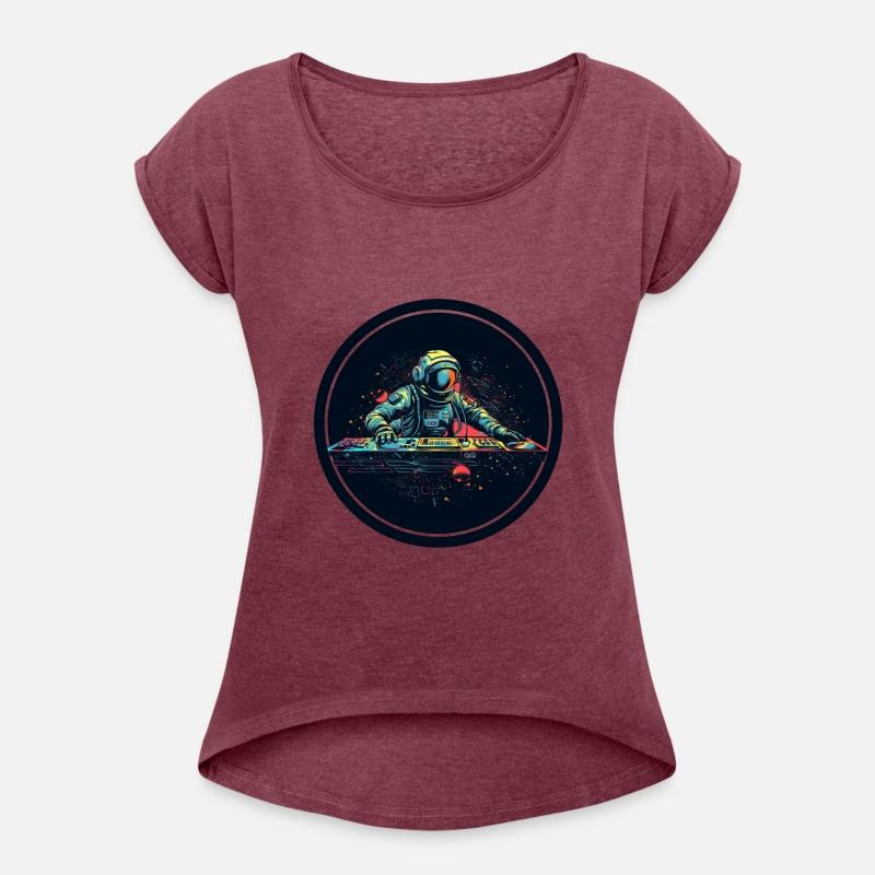 Premium Splash Art Circle Space Astronaut Rave Mus