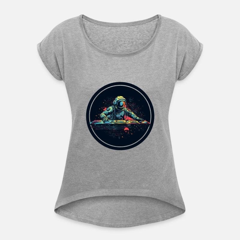 Premium Splash Art Circle Space Astronaut Rave Mus