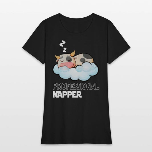 Professional Napper Cow Sleeping Late Riser