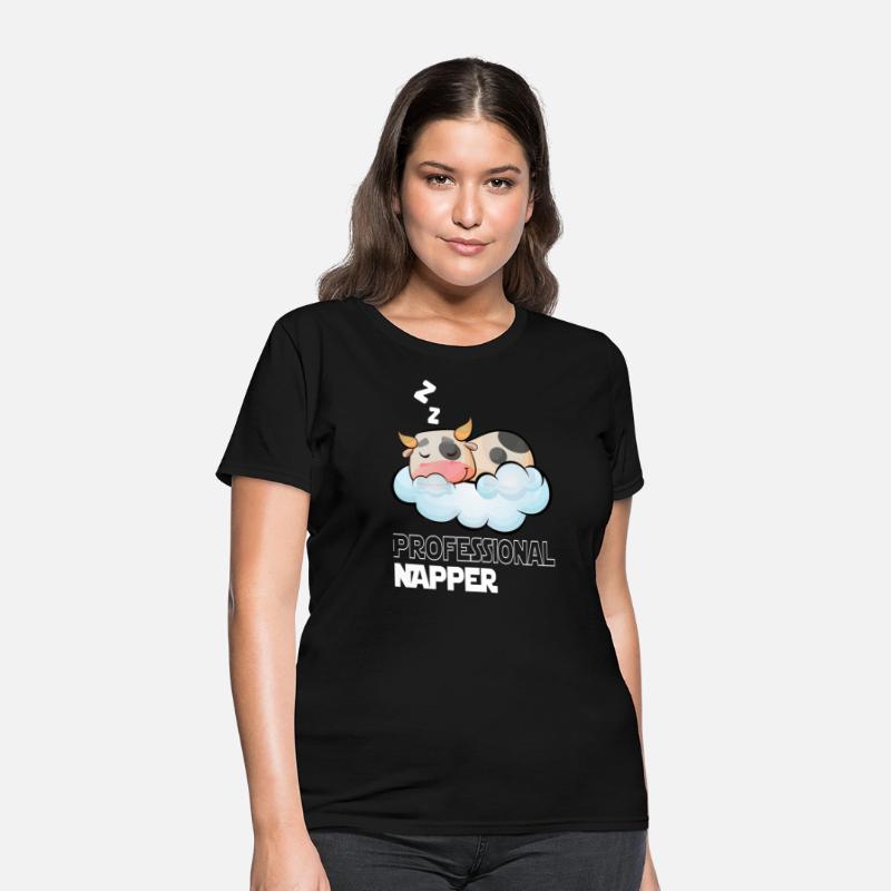 Professional Napper Cow Sleeping Late Riser