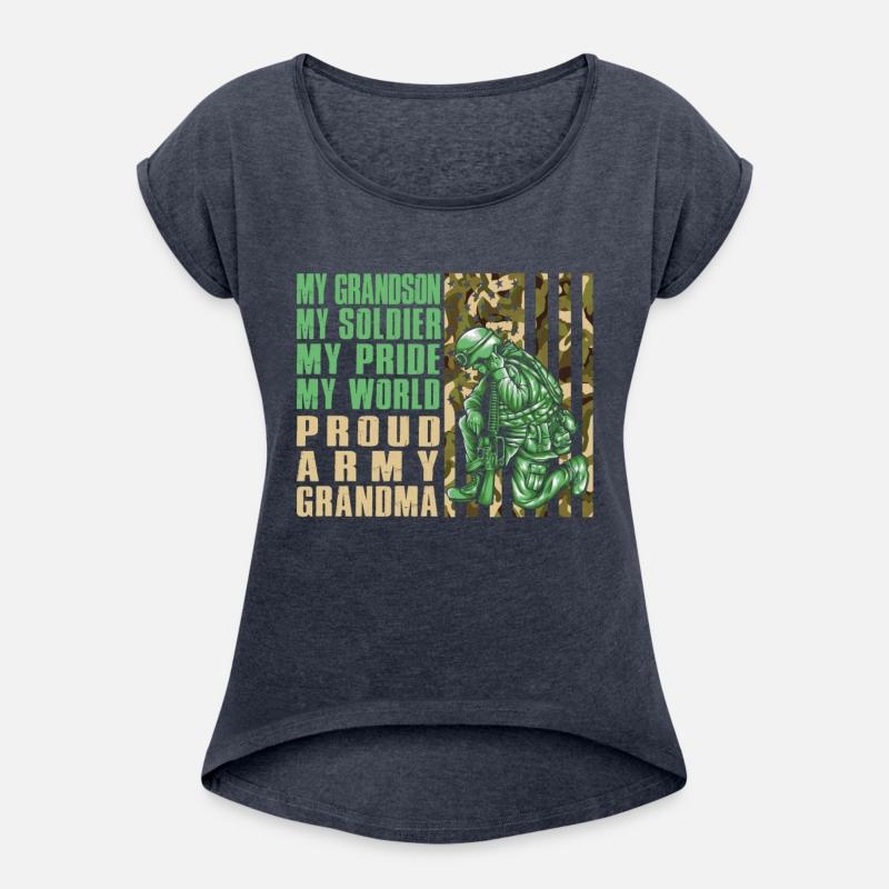 Proud Army Grandma Soldier Grandson USA America
