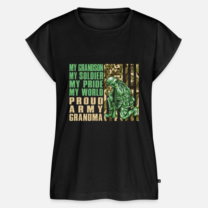 Proud Army Grandma Soldier Grandson USA America