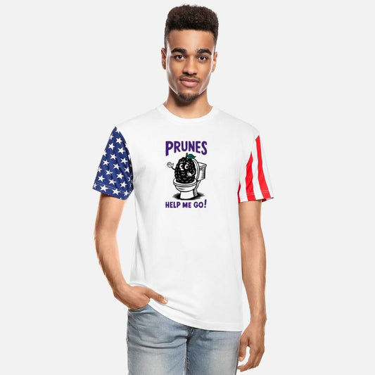 Prunes Help Me Go! Vintage Style Illustration