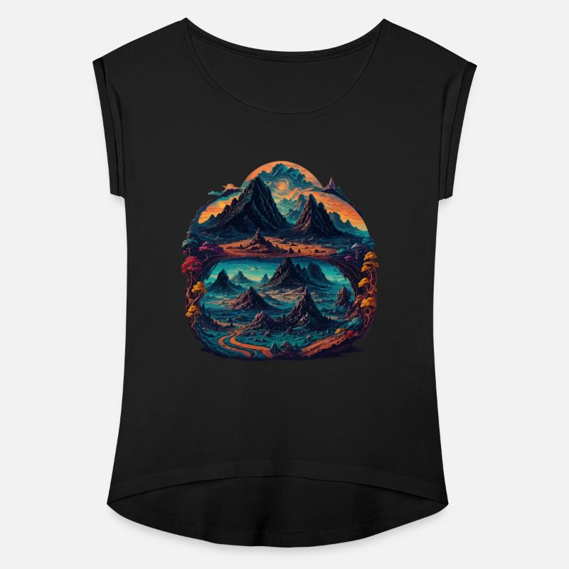 Psychedelic mystical illustration