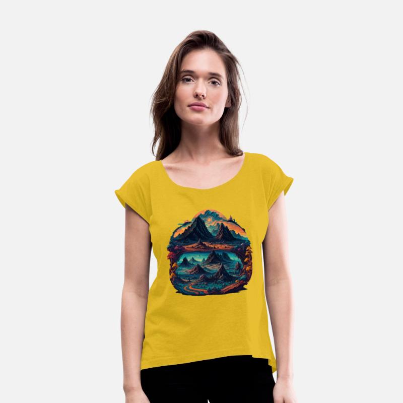 Psychedelic mystical illustration