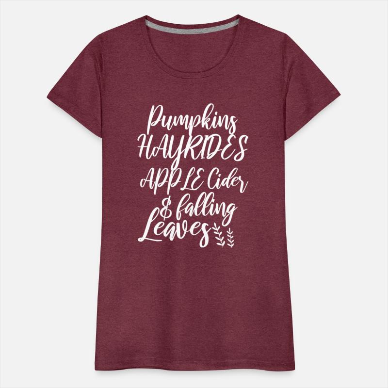 Pumpkins Hayrides Apple Cider and Falling Leaves