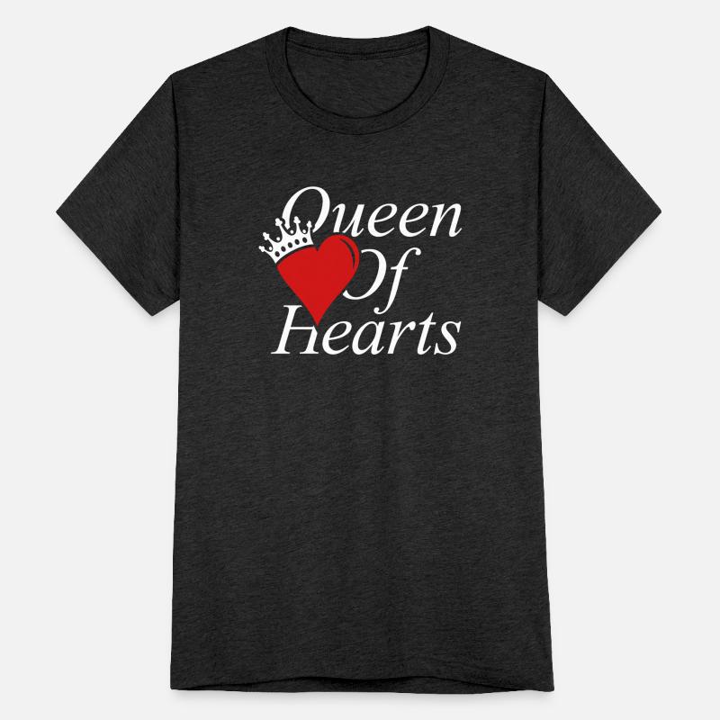QUEEN OF HEARTS WITH CROWN
