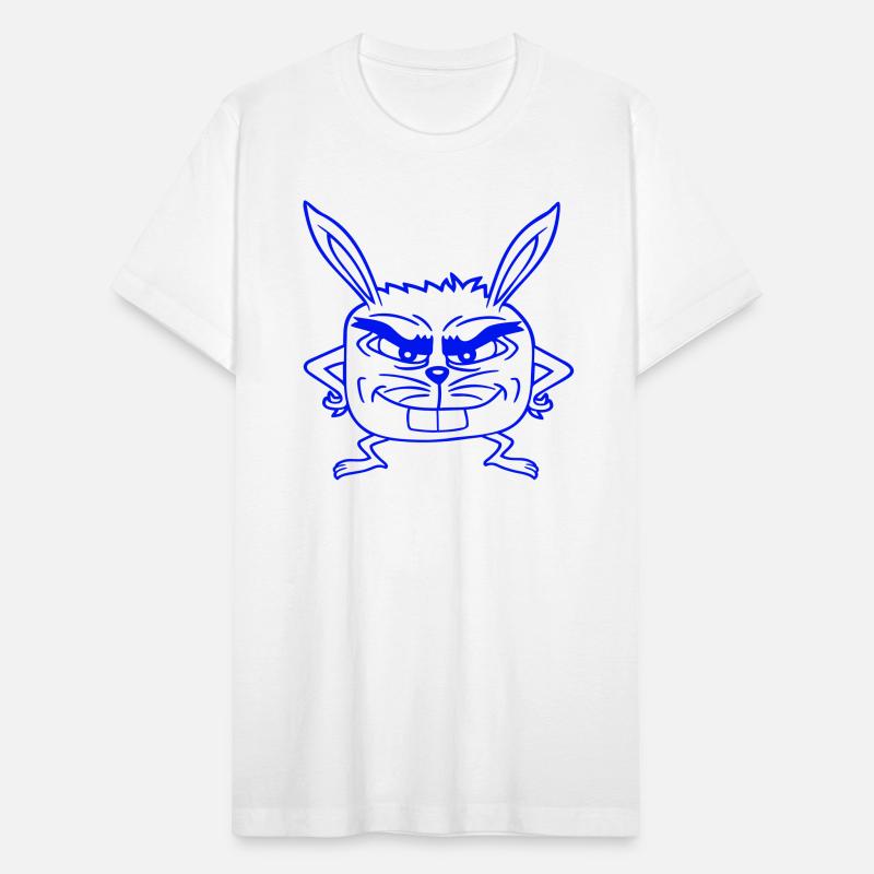 Rabbit Monster Evil Eye Dangerous Cool Teeth Smile