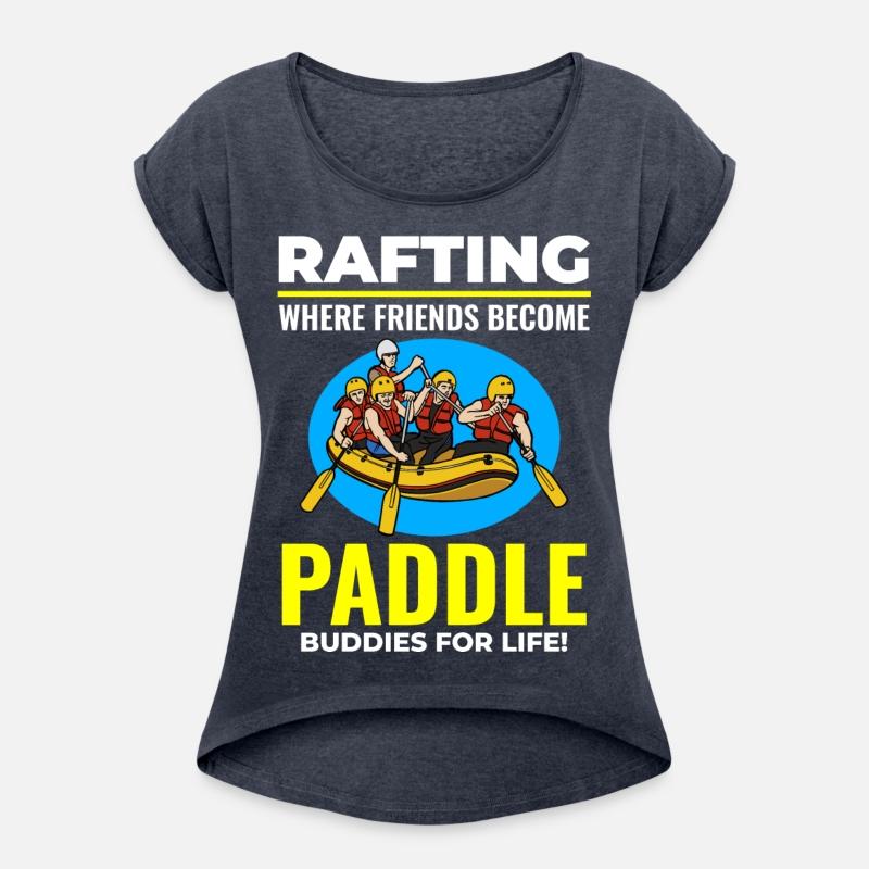Rafting Team Raft White Water Rafter Paddle Funny
