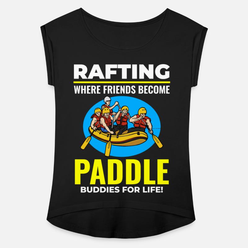 Rafting Team Raft White Water Rafter Paddle Funny