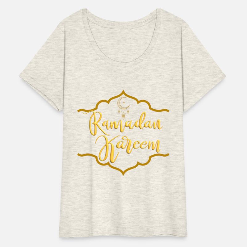 Ramadan Kareem Golden Logo