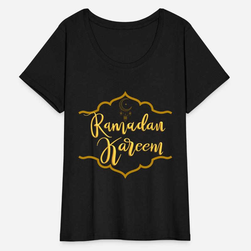 Ramadan Kareem Golden Logo