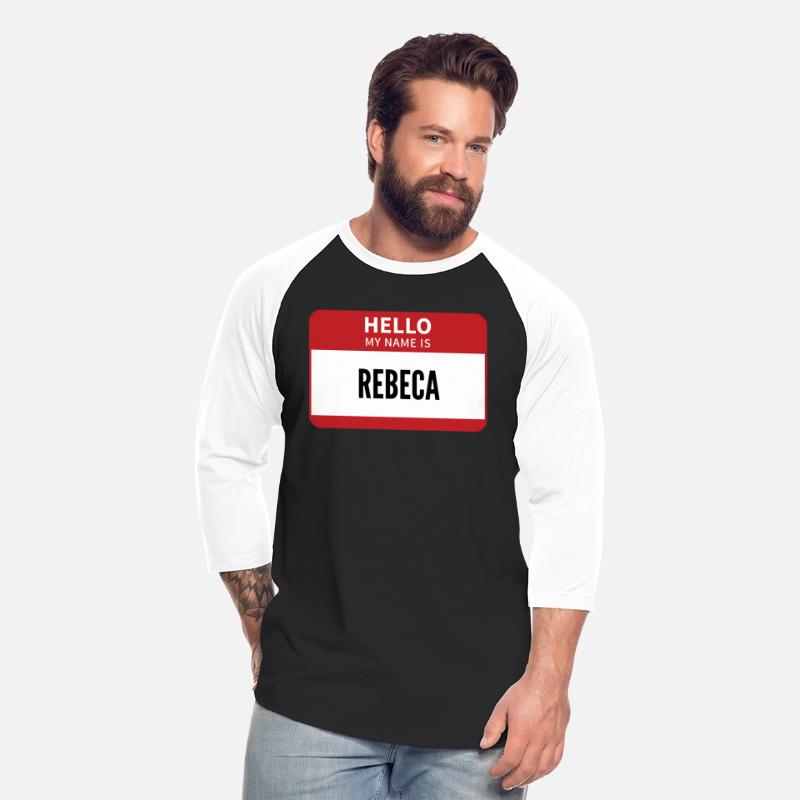 Rebeca Name Tag Hello My Name Is Rebeca